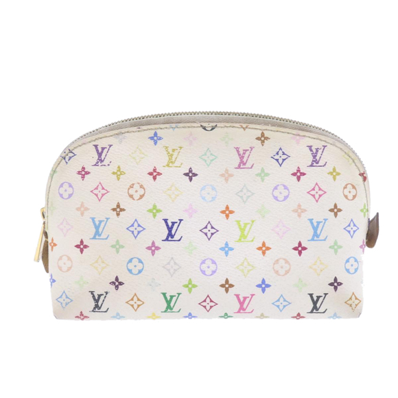 LOUIS VUITTON Monogram Multicolor Pochette Cosmetic Pouch M47354 LV Auth yk1189 - Picture 2 of 16
